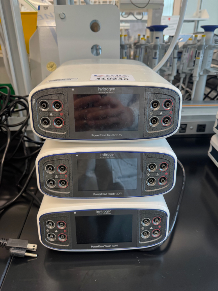 Image of Invitrogen PowerEase 120W Electrophoresis Power Supplies - Quantity 3